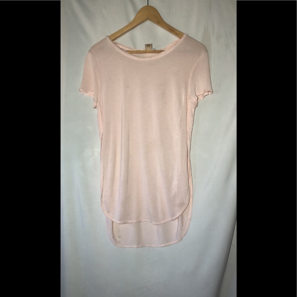 Women’s pink oversized shirt